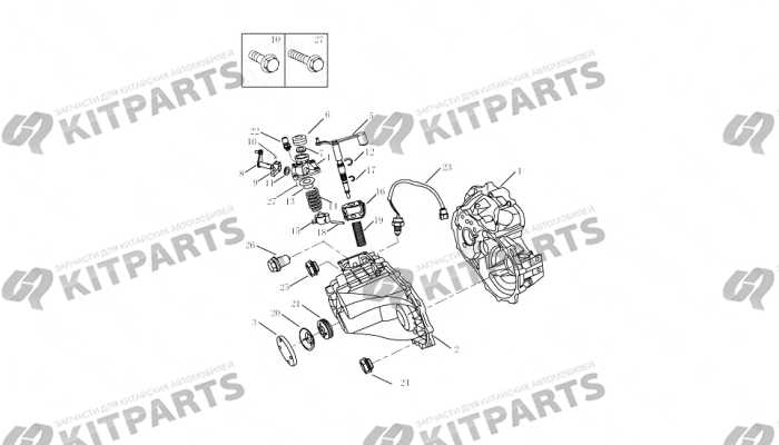 TRANSMISSION CASING Geely Emgrand X7