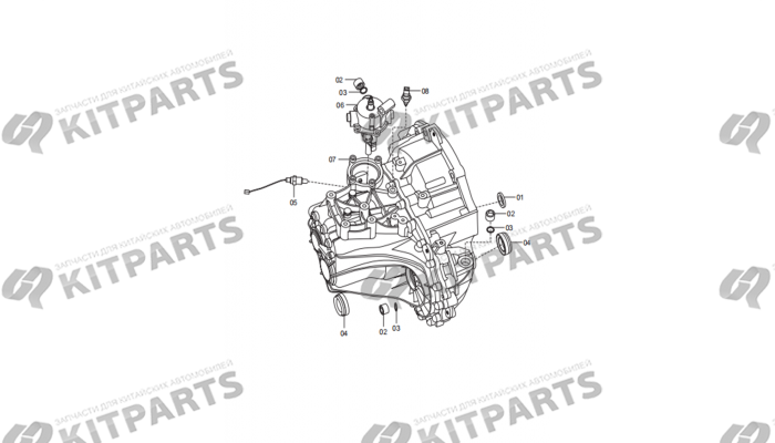 Периферийное устройство корпуса FAW T77